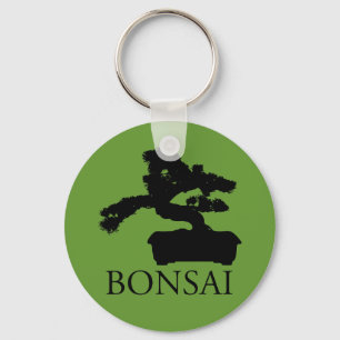 Bonsai Silhouette Sleutelhanger