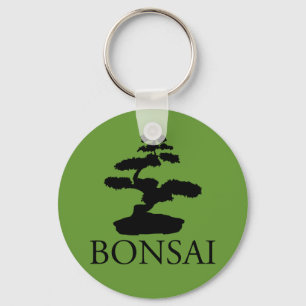 Bonsai Silhouette Sleutelhanger