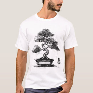 bonsai-sketch t-shirt