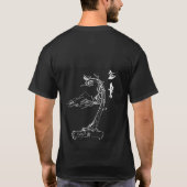 Bonsai Sketch T-Shirt van Robert Steven (Achterkant)