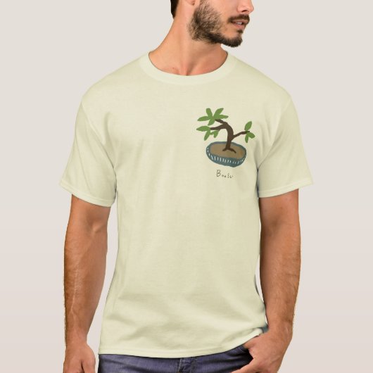bonsai t-shirt (Voorkant)
