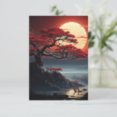 Bonsai Tree Bedankkaart (Staand voorkant)