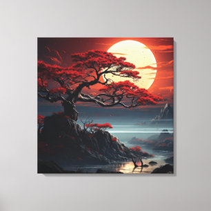 Bonsai Tree Canvas Afdruk
