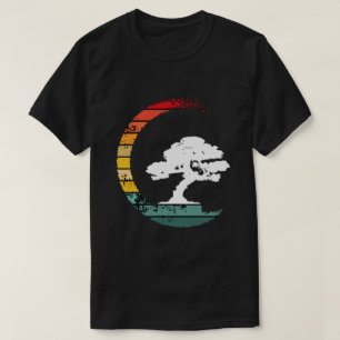 Bonsai Tree Enso Circle  Zen Calligrafie T-shirt