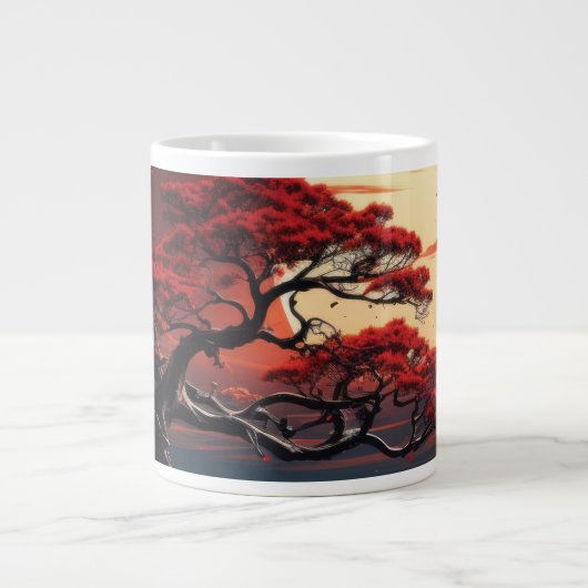 Bonsai Tree Extra Grote Beker (Voorkant)