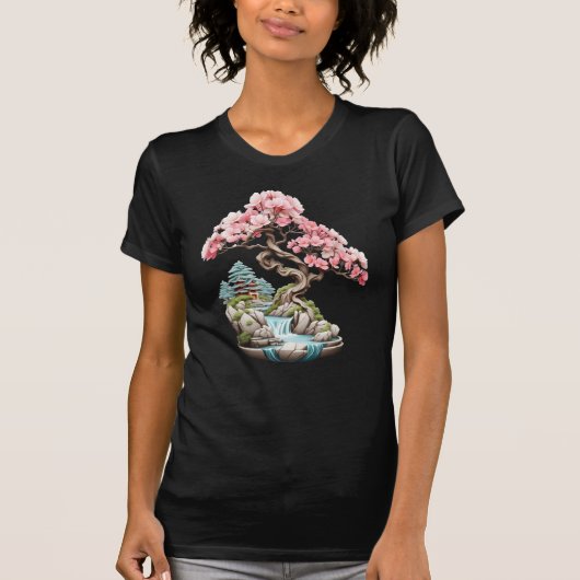 Bonsai Tree Graphic T-shirt (Voorkant)