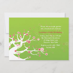 Bonsai Tree Invitation Kaart