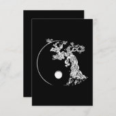 bonsai tree japans boeddhist zen bedankkaart (Voorkant / Achterkant)