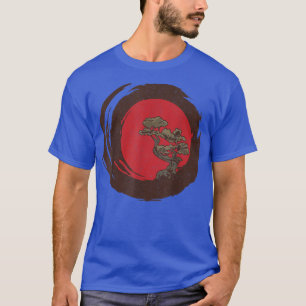 Bonsai Tree, Japanse vlag Red Sunset for Bonsai M T-shirt