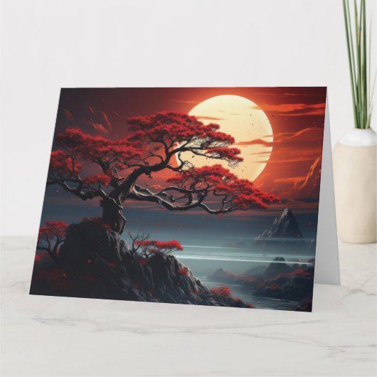 Bonsai Tree Kaart (Voorkant)