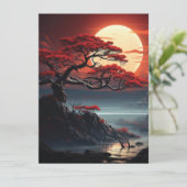 Bonsai Tree Kaart (Staand voorkant)