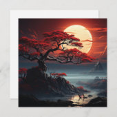 Bonsai Tree Kaart (Voorkant / Achterkant)