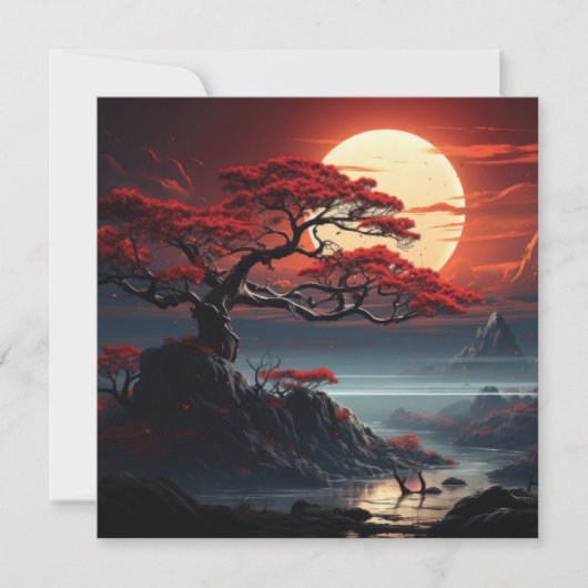 Bonsai Tree Kaart (Voorkant)