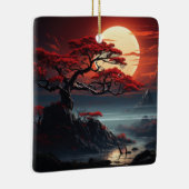 Bonsai Tree Keramisch Ornament (Rechts)