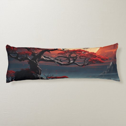 Bonsai Tree Lichaamskussen (Achterkant)