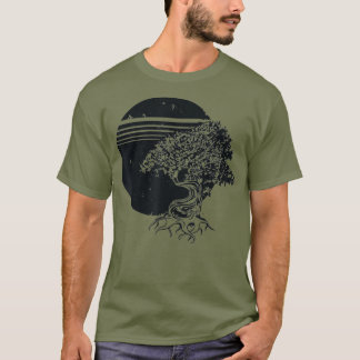 Bonsai Tree Peaceful Buddhist T-shirt