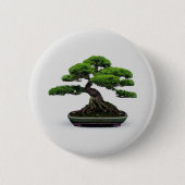 Bonsai Tree Ronde Button 5,7 Cm (Voorkant)