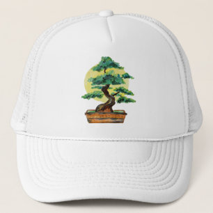 Bonsai Tree Sunshine Trucker Pet