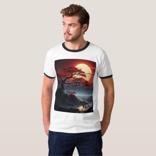Bonsai Tree T-shirt (Voorkant volledig)