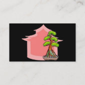Bonsai Tree Visitekaartje (Achterkant)
