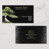 Bonsai-Visitekaartje Visitekaartje (Voorkant / Achterkant)