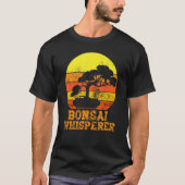 Bonsai Whisperer Japanese Bonsai Tree T-shirt (Voorkant)