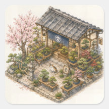 Bonsai Winkel Watercolor