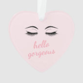 Bonsoir magnifique avec de jolies cils glamour (dos)