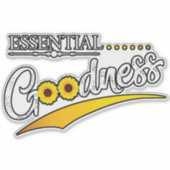 Bonté essentielle Sticker Vinyl (Devant)
