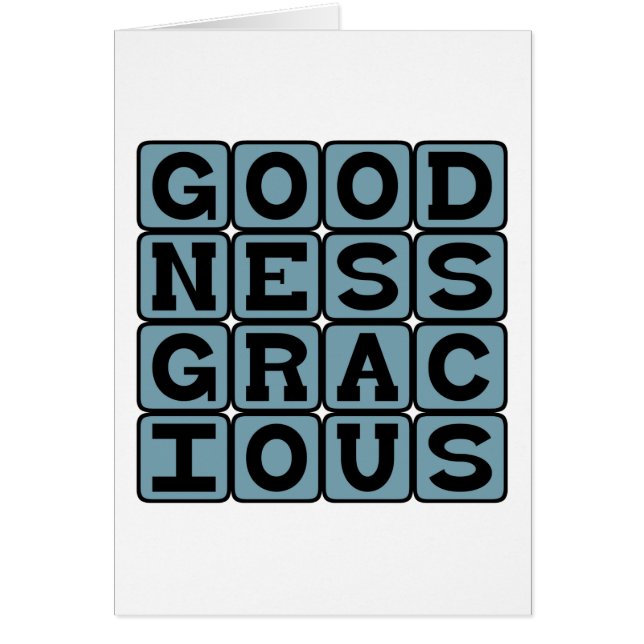 Bonté gracieuse, surprise allitérative (Devant)