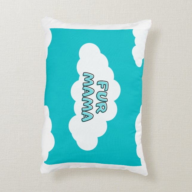 bontkussen voor moeders accent kussen (Achterkant (Verticaal))