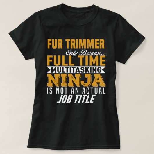 bonttrimmer t-shirt (Design voorkant)