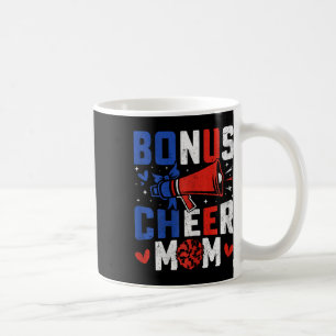 Bonus Cheer Moeder - Cheerleading Moeder Usa Vlag Koffiemok