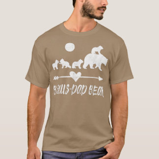 Bonus Dad Beer Shirt met vier Cute Beer Cubft Gift