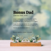 Bonus Dad Definition Acryl Bord (Neutraal)