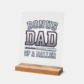 Bonus Dad of a Baller Vintage Sports Shirt Design_ (Angle)