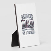 Bonus Dad of a Baller Vintage Sports Shirt Design_ Fotoplaat (Zijkant)