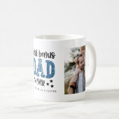 "Bonus Dad" Stap Pa foto Koffiemok (Voorkant rechts)