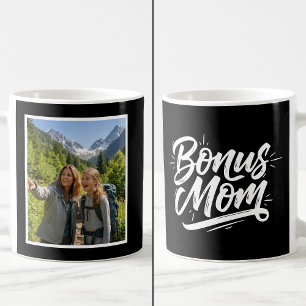 Bonus Moeder Borstel Schrift 1 Aangepaste Foto Zwa Koffiemok