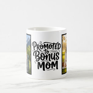Bonus Moeder Gepromoveerd Borstel Schrift Twee Fot Koffiemok
