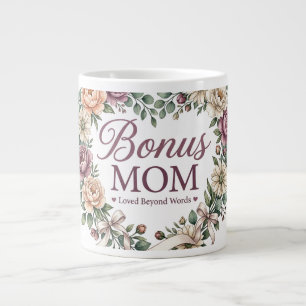 Bonus Moeder , Stiefmoeder Moederdag Cadeau Extra Grote Beker