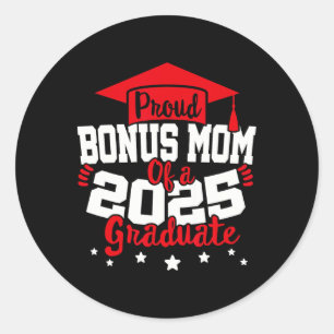 Bonus moeder van een 2025 Afstuderen CL senior Afs Ronde Sticker