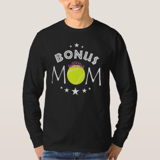 Bonus Moms voor vrouwen Tennis Ball Mam Womens T-shirt