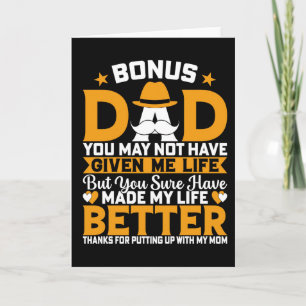 Bonus Pap Fathers Day Kaart