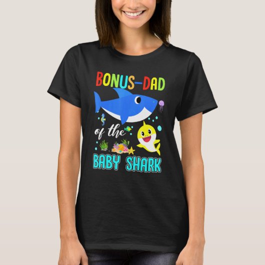 Bonus-pap van de Baby haai T-shirt (Voorkant)