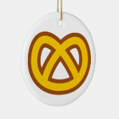 Bonus Pretzel Keramisch Ornament (Rechts)
