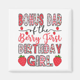 Bonus vader van de Berry eerste verjaardag meisje Magneet