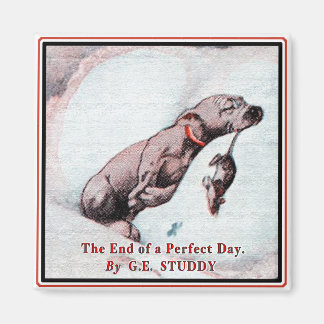 "Bonzo de Hond" in "Einde van de Dag" Magneet