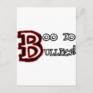 Boo aan Bullies! Briefkaart
