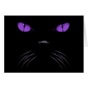 Boo - Amethyst Blank Card